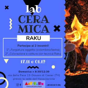 Lab Ceramica Raku @ Associazione ART&CARE